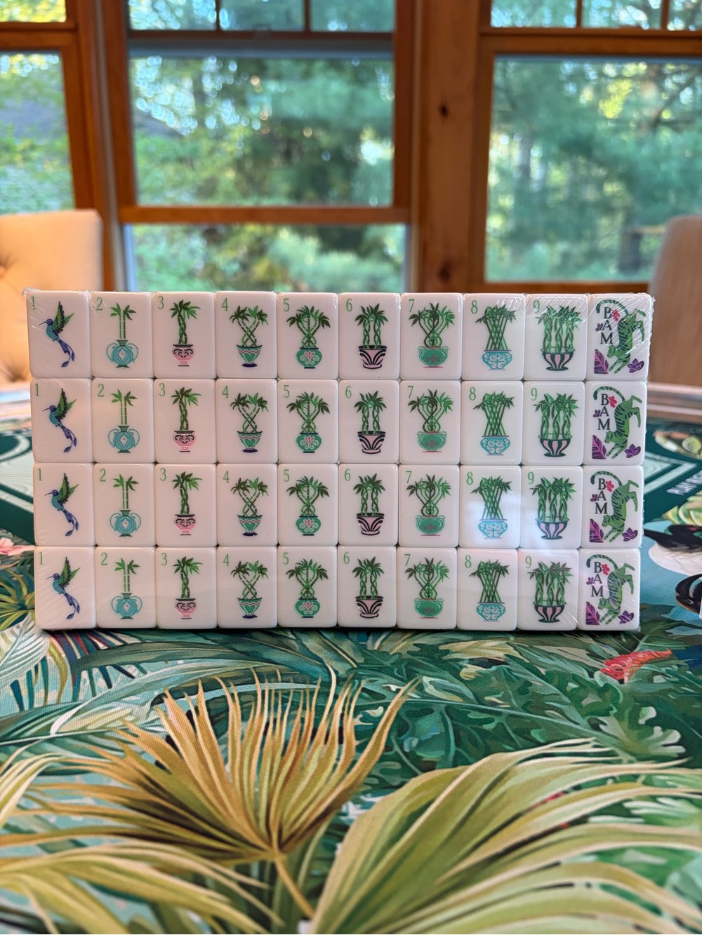Newπ Bamboo Mahjong Tiles ποΈ and Tile Bag - Picture 5 of 15